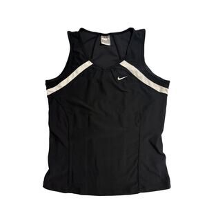 Nike Dri-FIT Black Racerback Athletic Tank Top M